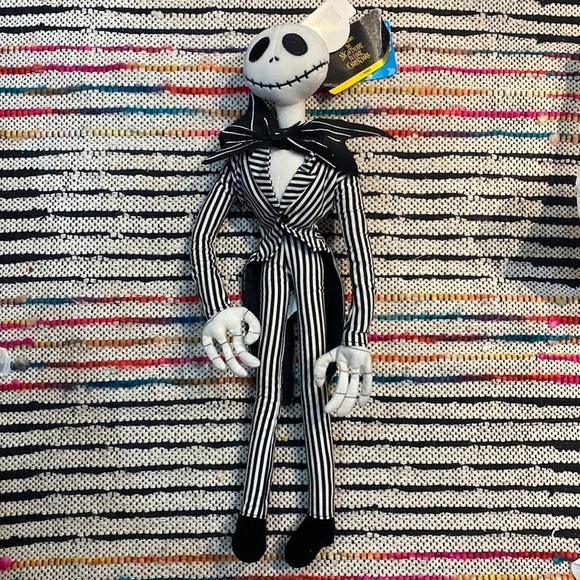 Jack Skellington Bendable plush 18” doll from Disneyland parks